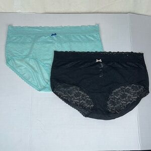 Bundle Cacique Lace Panties Full Coverage Womens Plus size 26/28 New